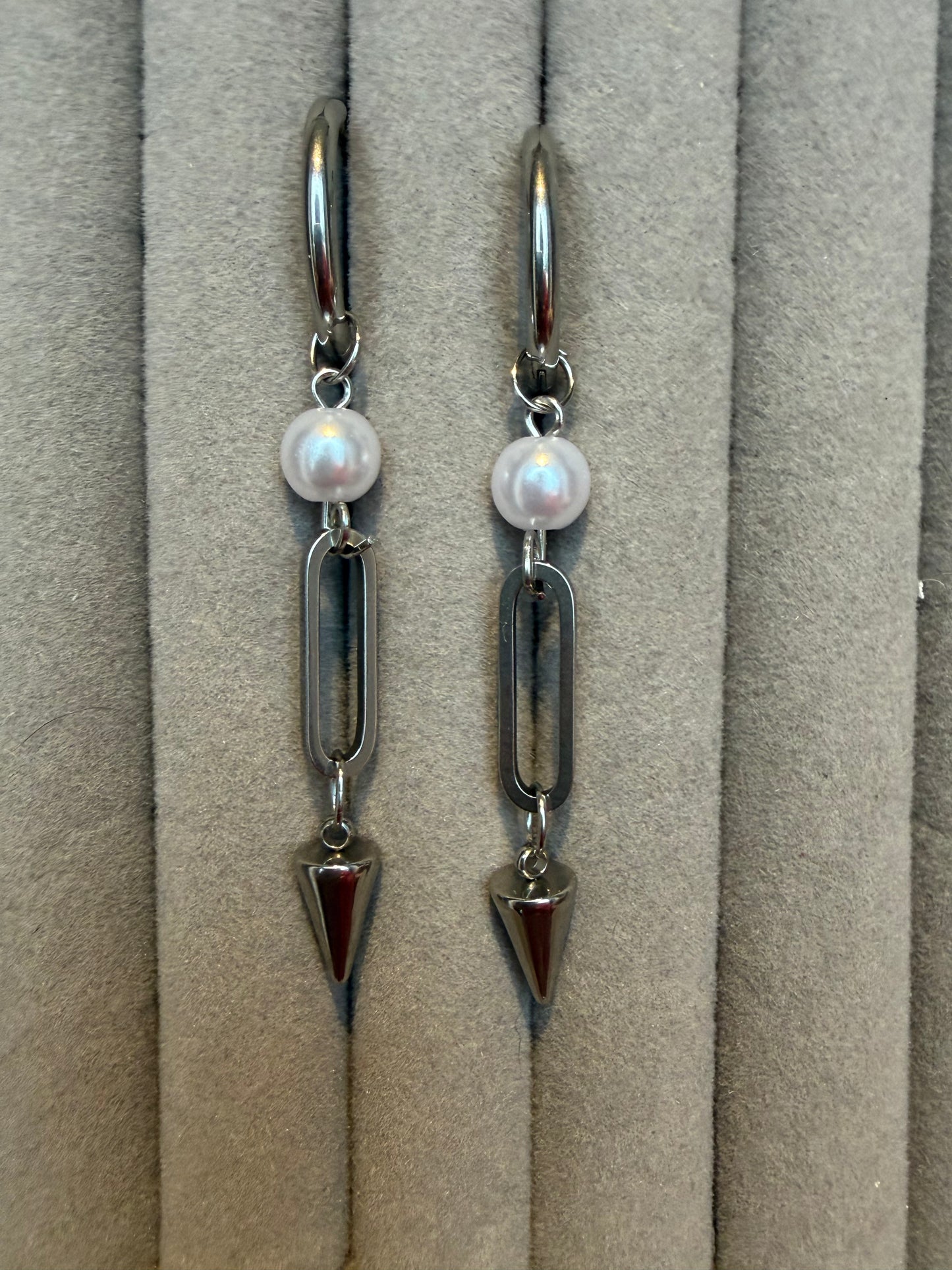 Elle Earrings Silver