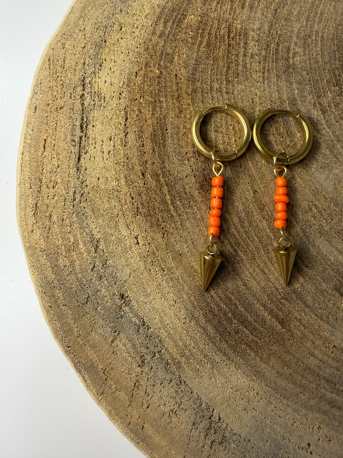 Beaded Coraline Earrings Guld❣️