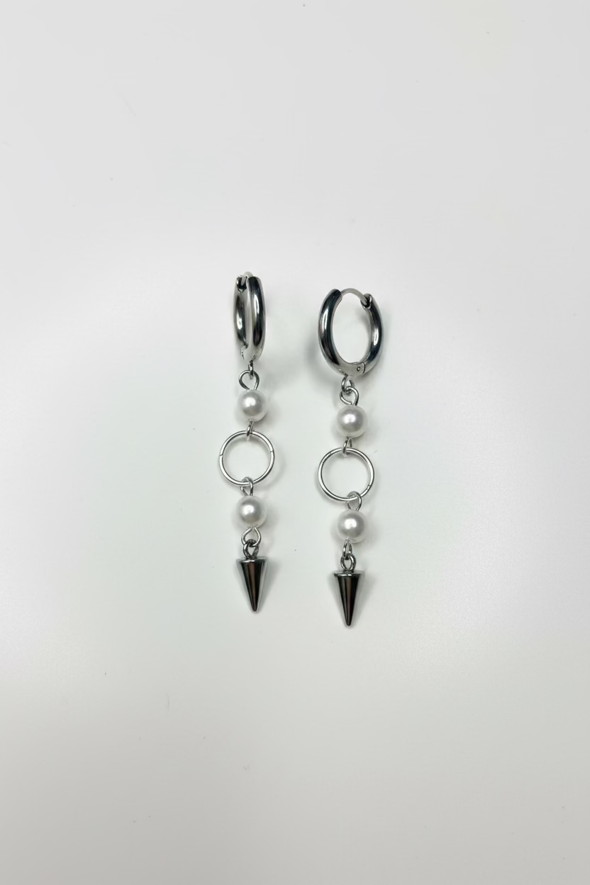 🛼Eléanor Örhängen silver🏝️
