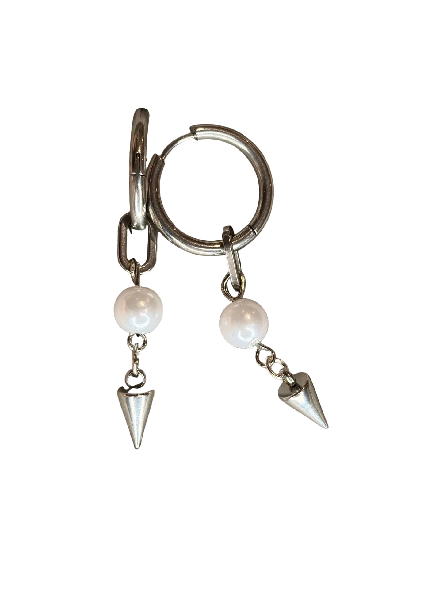 🧋Malin Örhängen Silver🪸