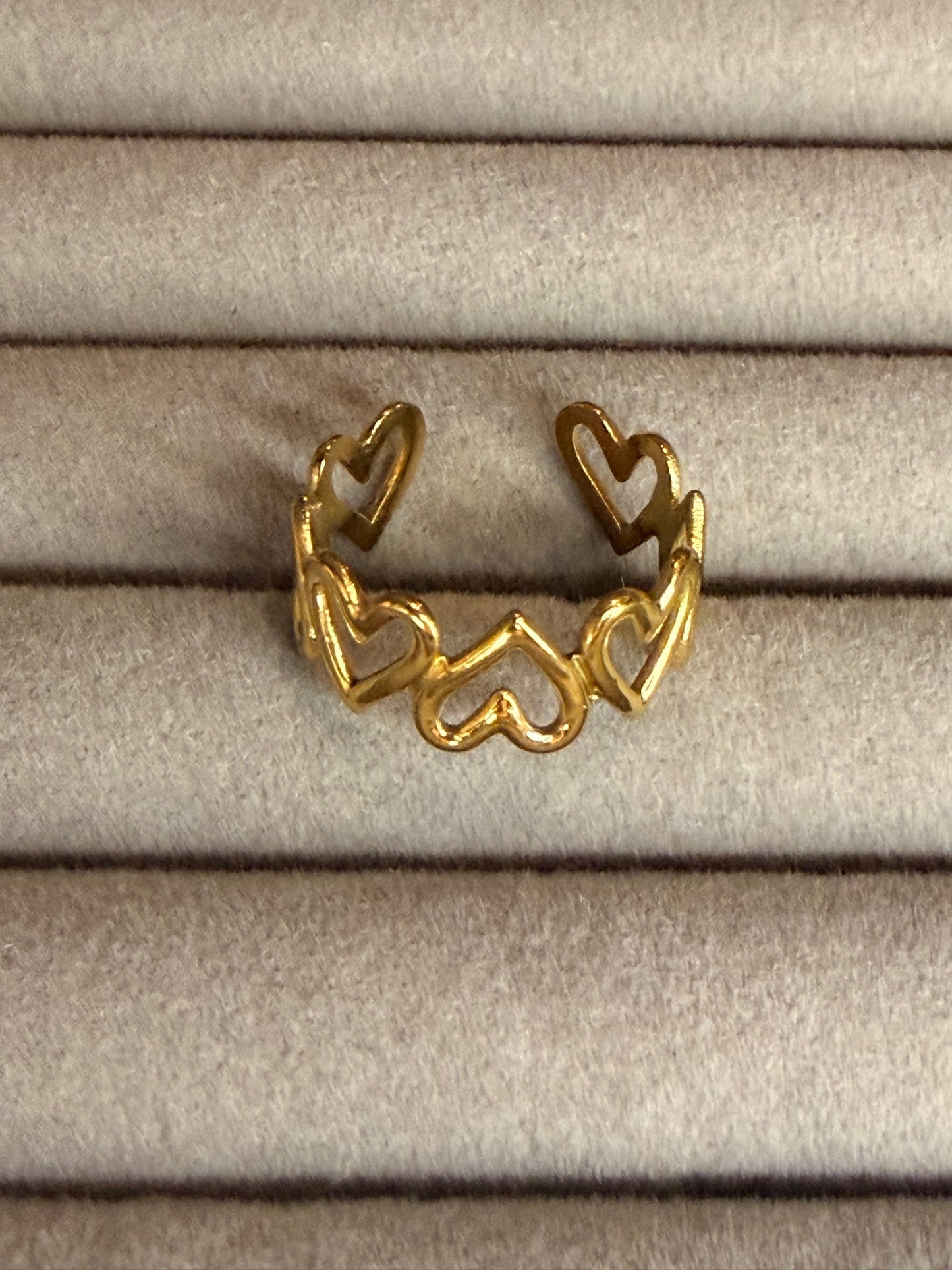 "Lots Of Love" Guld Ring