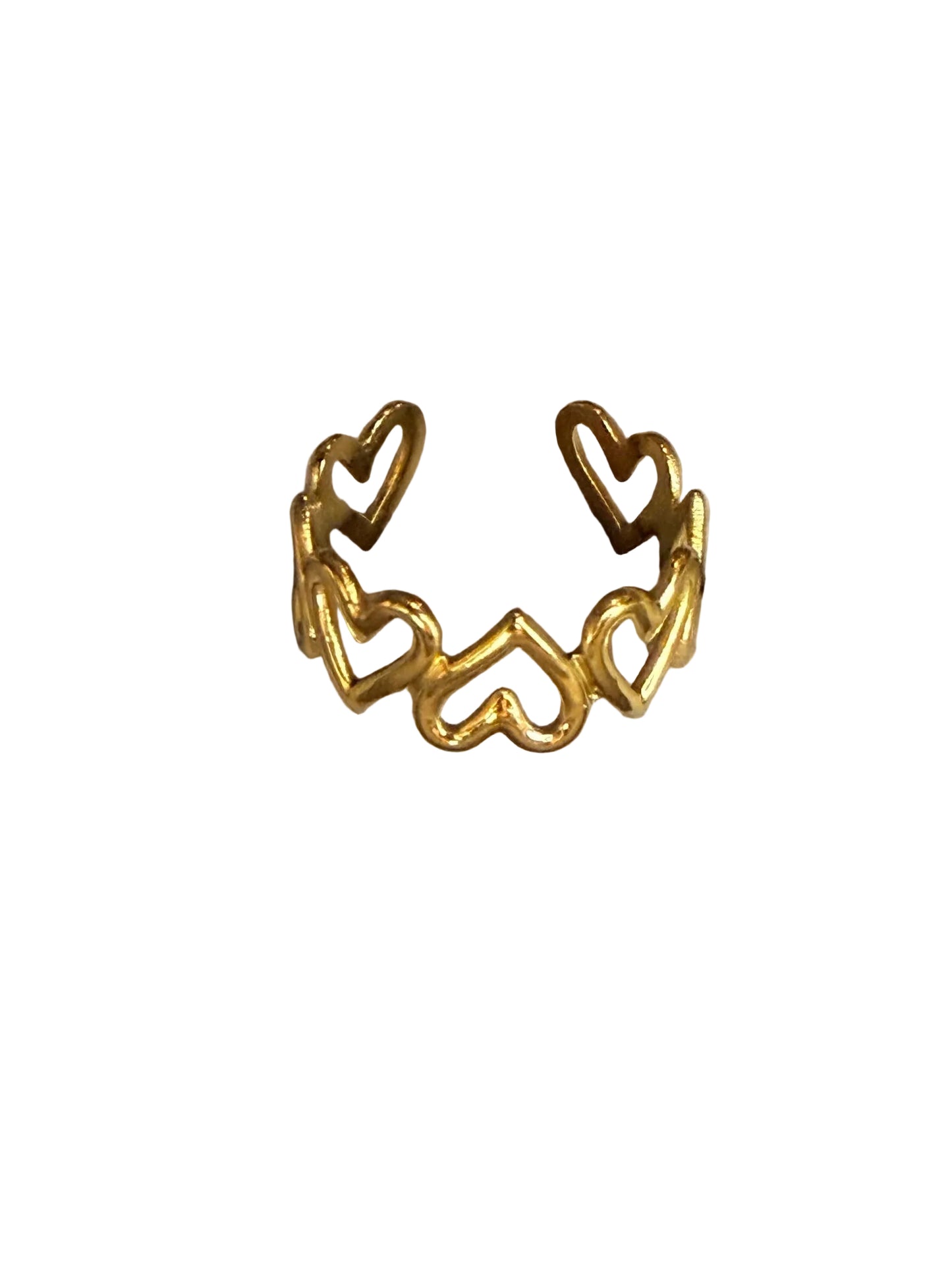 đ©"Lots Of Love" Guld Ringđ