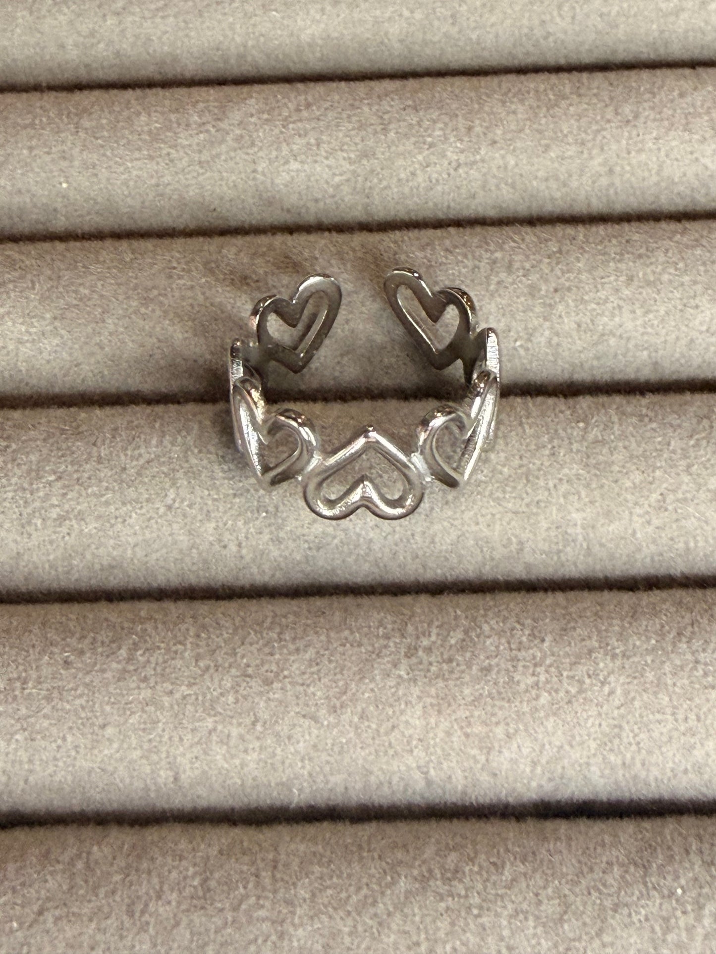 "Lots Of Love" Silver Ring