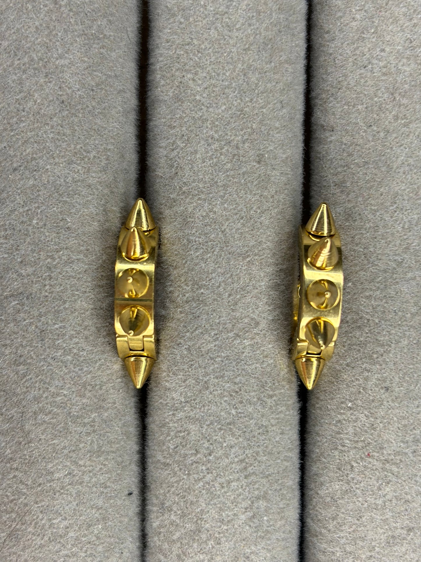 Twillight Hoop Guld Earrings