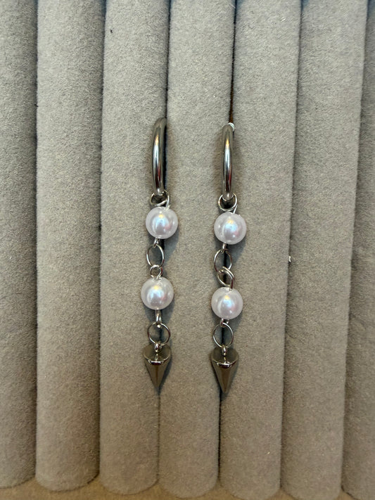 Celine Earrings Silver