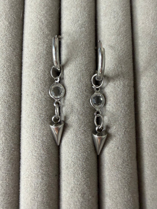 Lo Earrings Silver