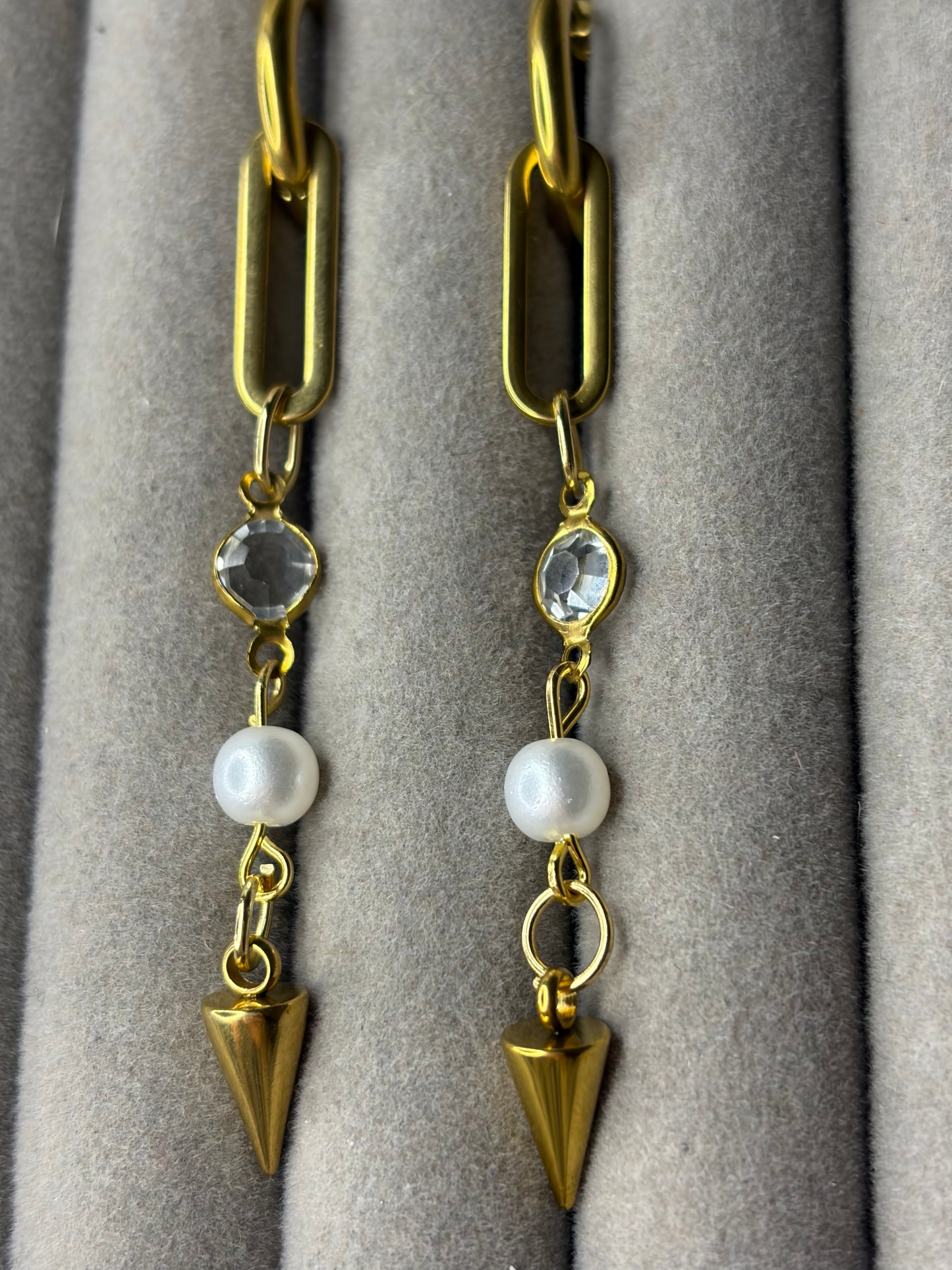 Stella Earrings Guld!