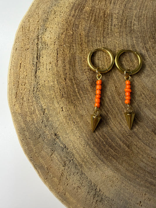 Beaded Coraline Earrings Guld❣️