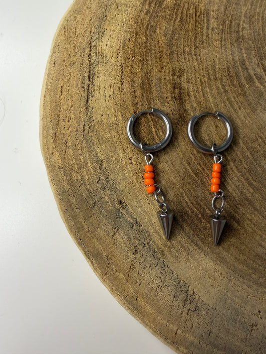 Beaded Coraline Earrings silver❣️