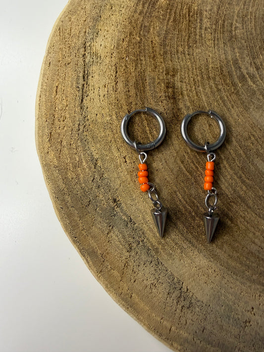 Beaded Coraline Earrings silver❣️