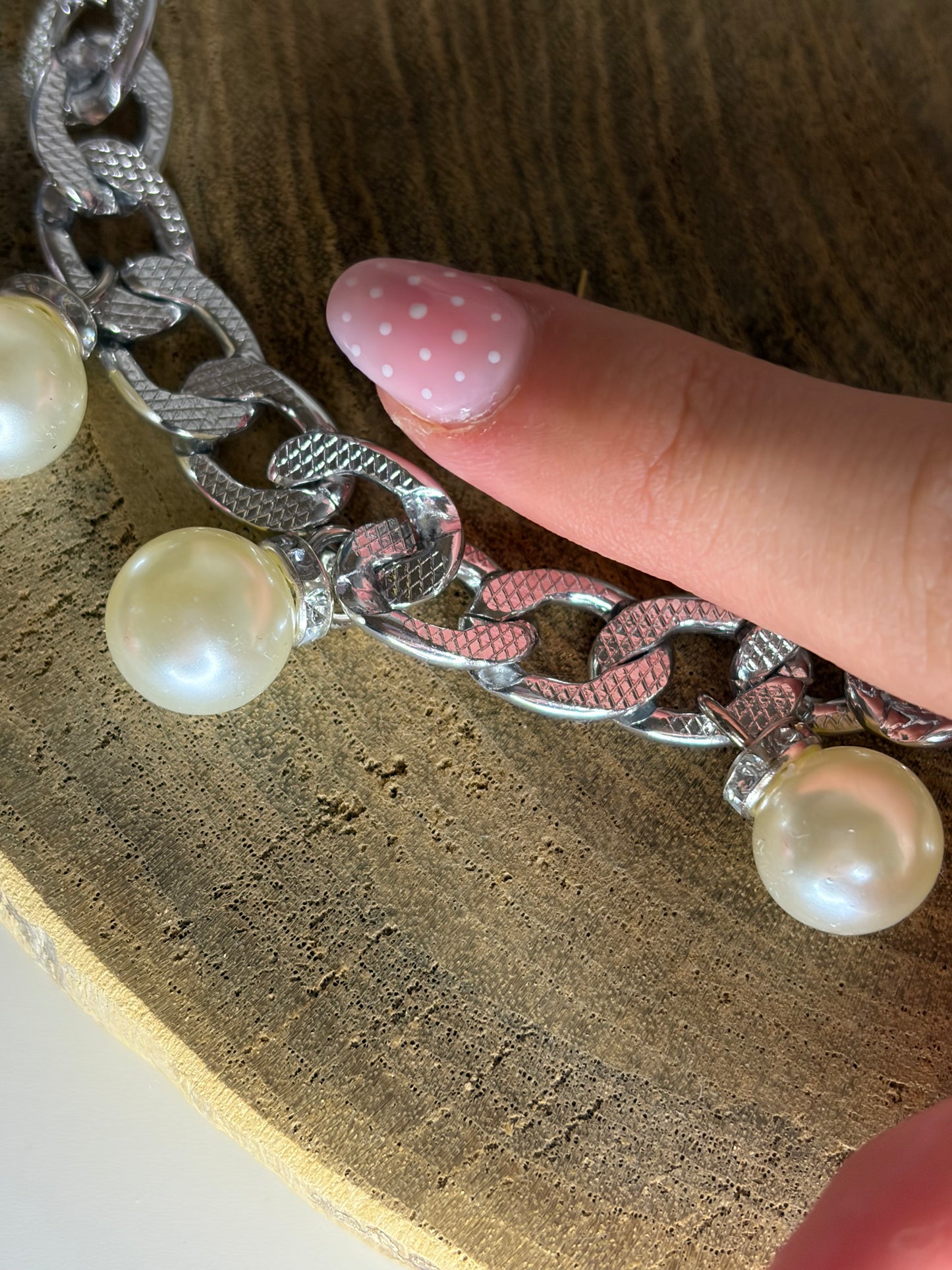 Pearl drop necklace❣️