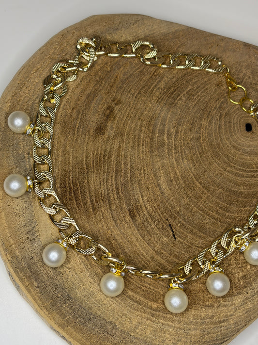 Pearl drop necklace❣️