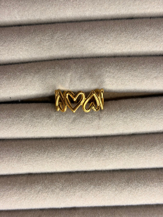 "Lots Of Love" Guld Ring