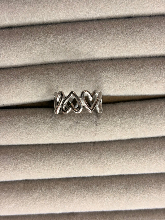 "Lots Of Love" Silver Ring